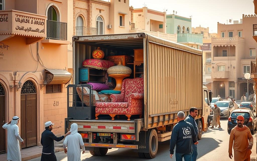 نقل وتغليف العفش بالكويت