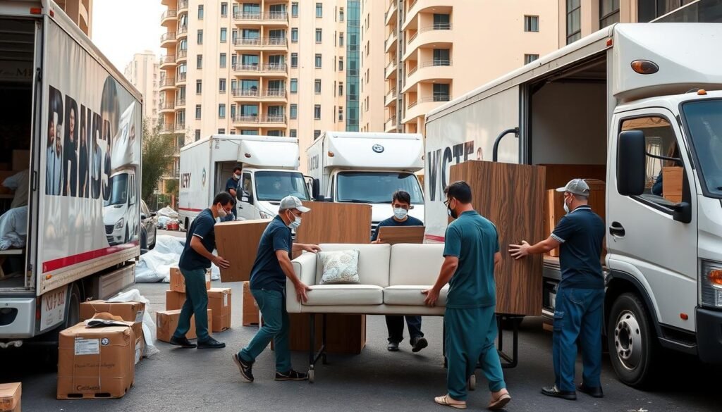 صورة لشركة نقل عفش في الكويت