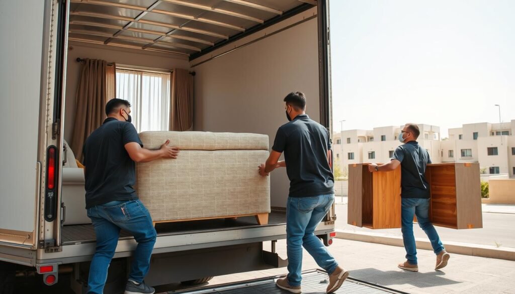 نقل عفش الظهر بالكويت شركة الناقل الذهبي