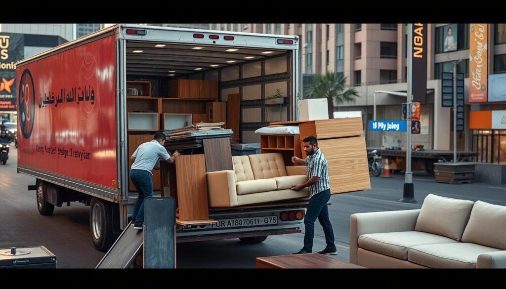 شركة الناقل الذهبي شركات نقل اثاث الكويت