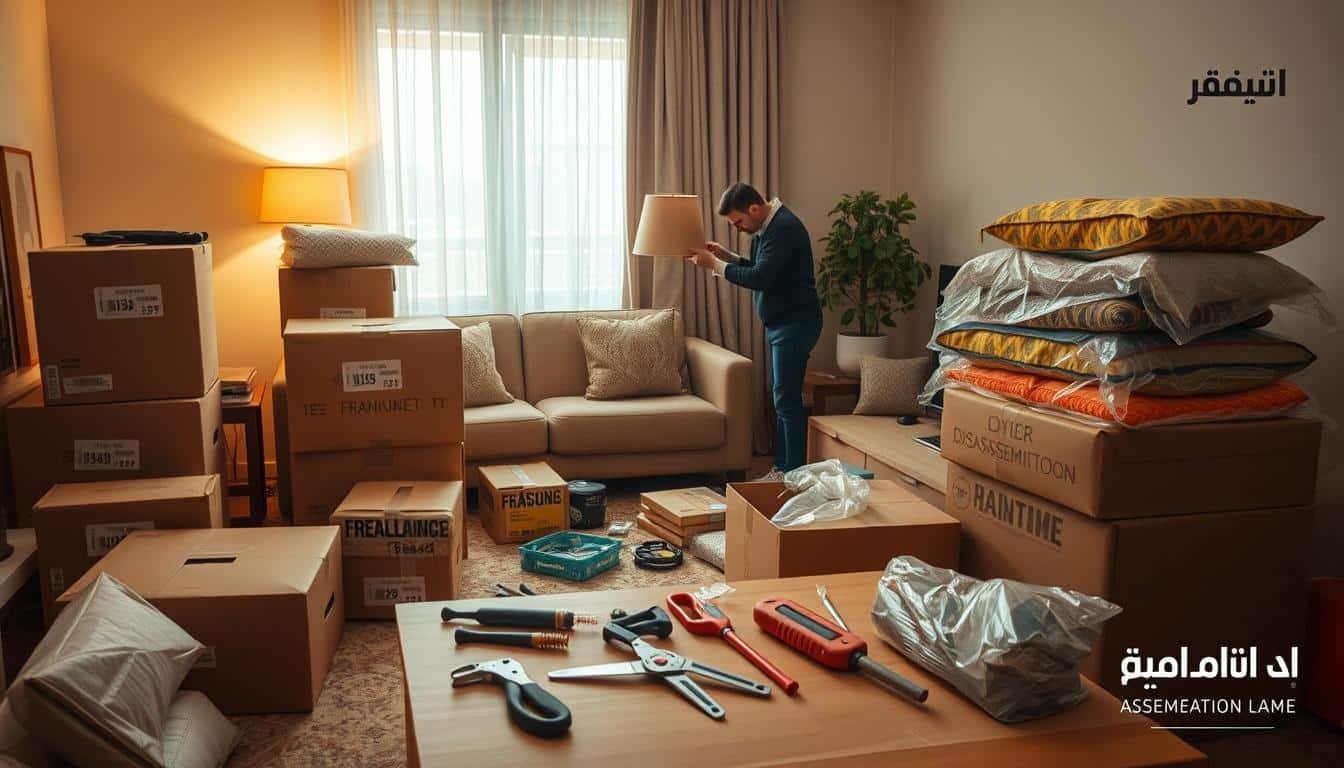 نقل عفش الكويت الاسئلة الشائعة