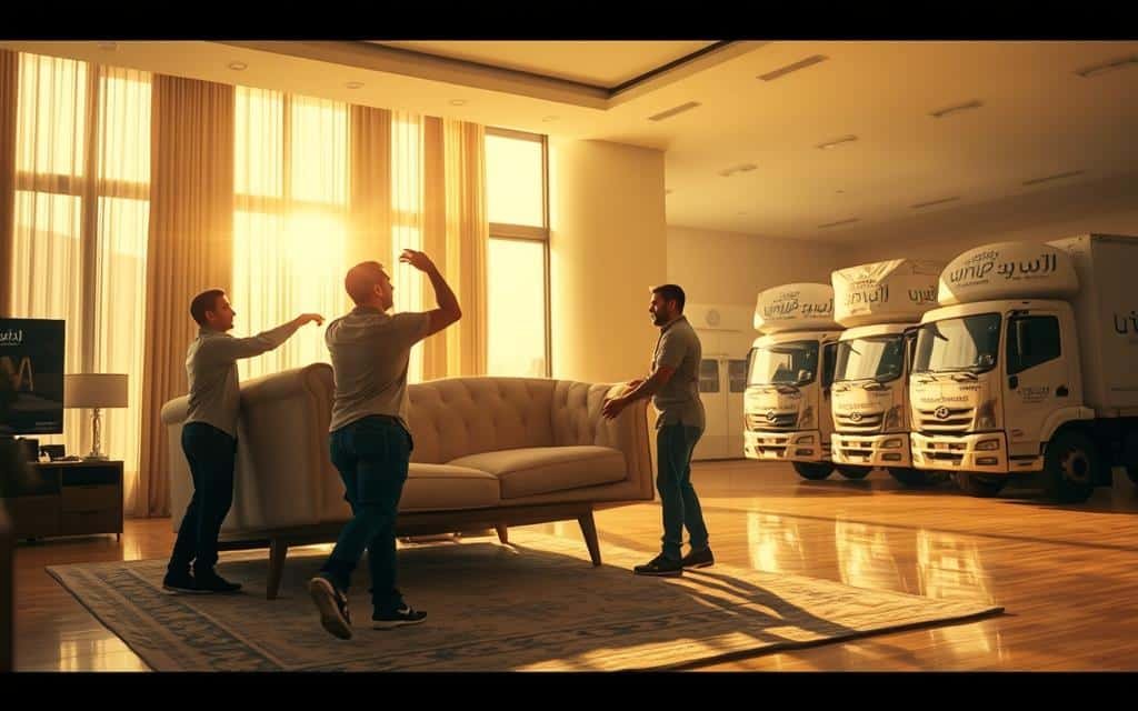 نقل عفش في الكويت بدون خدوش