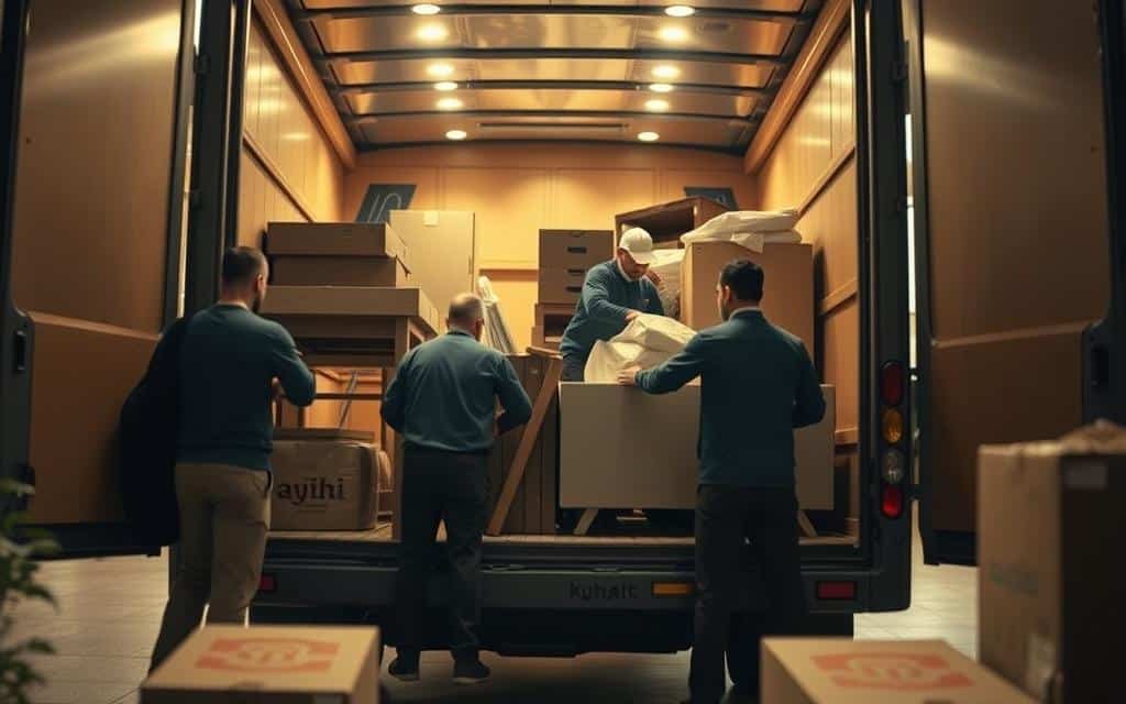 نقل العفش بين المناطق داخل الكويت