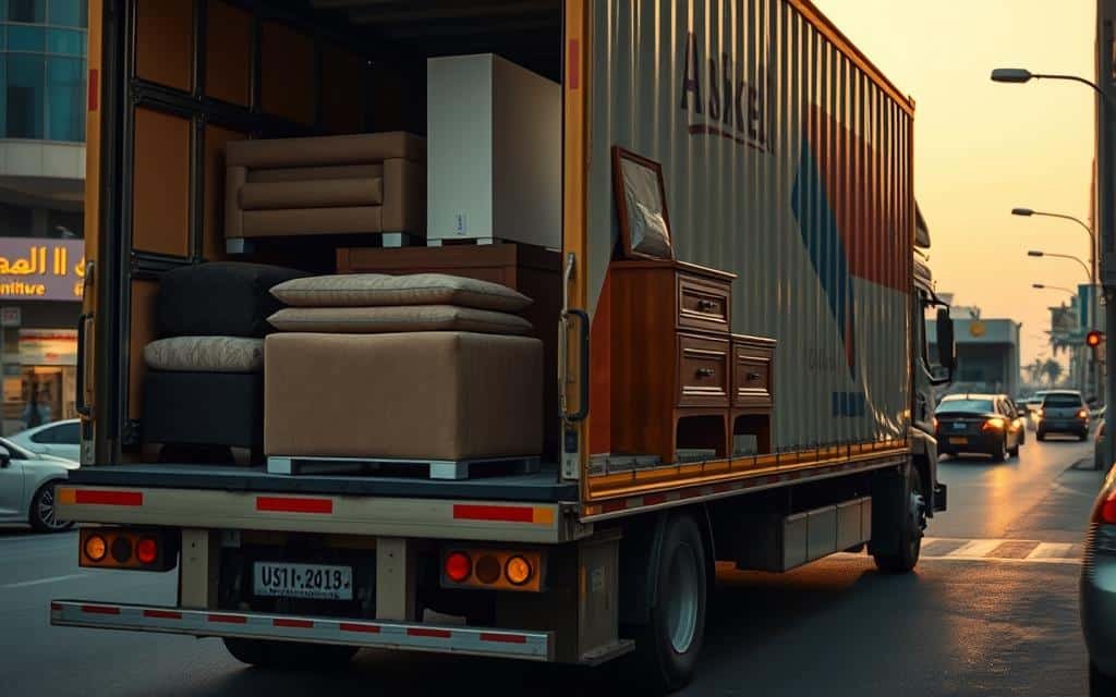 نقل عفش حي الرميثية