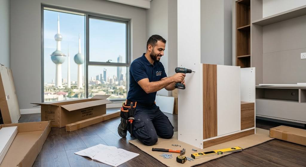 فني تركيب أثاث منزلي في الكويت