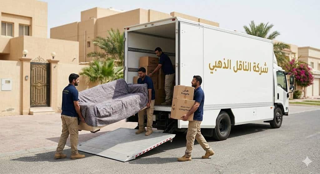 نقل عفش الظهر بالكويت شركة الناقل الذهبي