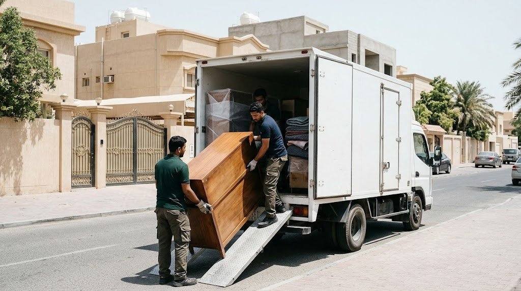 خدمات نقل أثاث في جابر العلي | فك وتغليف ونقل باحترافية بالكويت